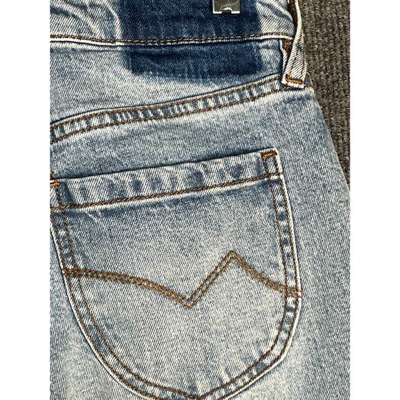 Cleo + Wolf Jeans Denim Ankle Skinny Button Fly Medium Wash Blue Womens Waist 26 - Picture 11 of 16